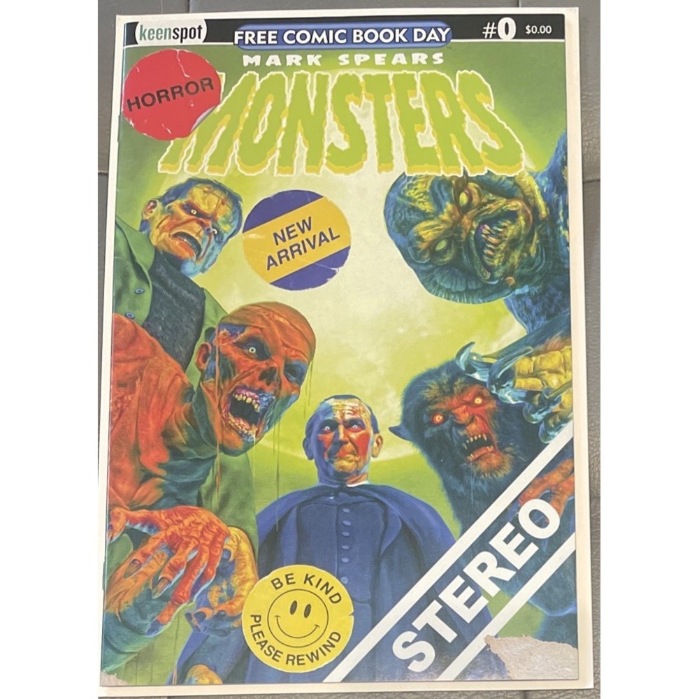 Mark Spears Monsters Fcbd Special #0 (Keenspot Entertainment 2025)Bagged/Boarded